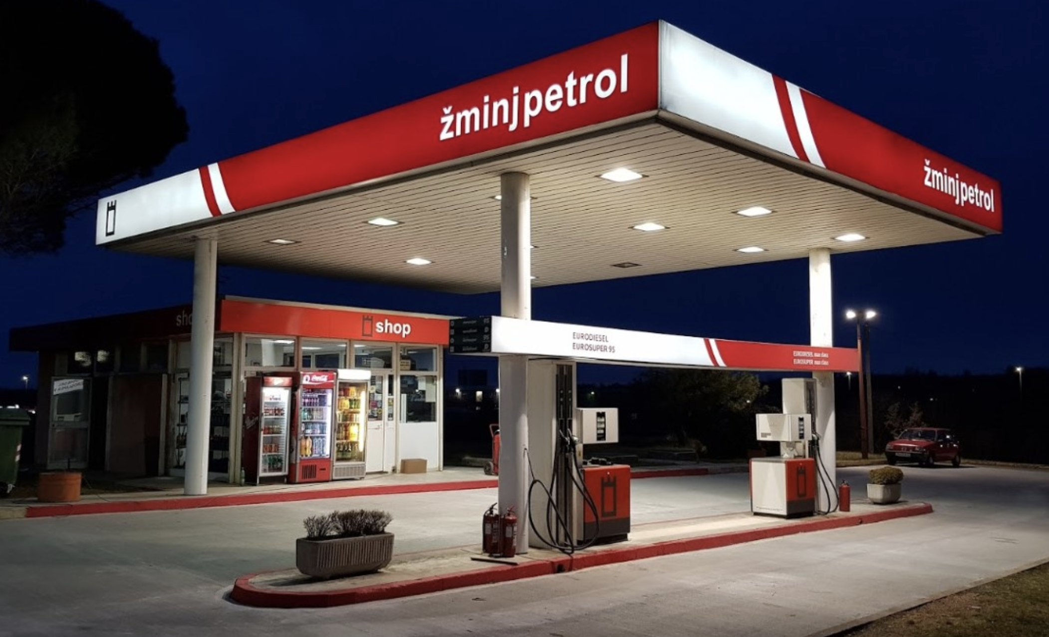 Benzinska crpka Žminj Petrol